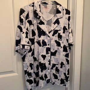 Women’s 2 piece cats Shorts sleepwear brand new